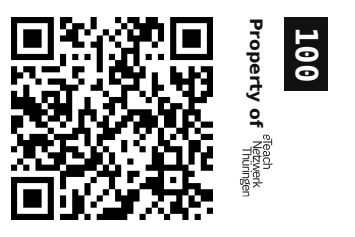 Label sticker 30 × 20 mm for UID 100
