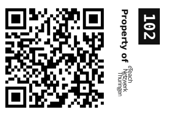 Label sticker 30 × 20 mm for UID 102