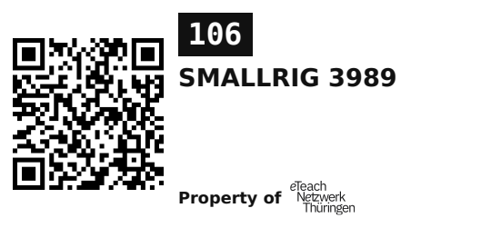 Label sticker 45.7 × 21.2 mm for UID 106