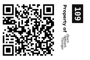 Label sticker 30 × 20 mm for UID 109