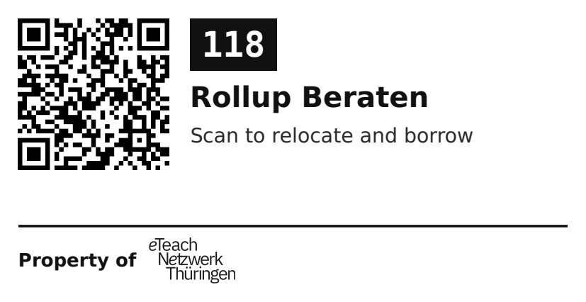 Label sticker 70 × 36 mm for UID 118