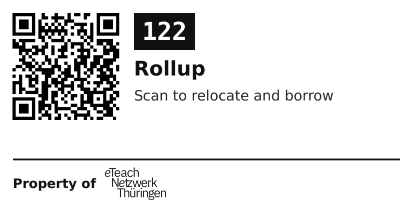 Label sticker 70 × 36 mm for UID 122