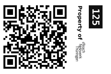 Label sticker 30 × 20 mm for UID 125