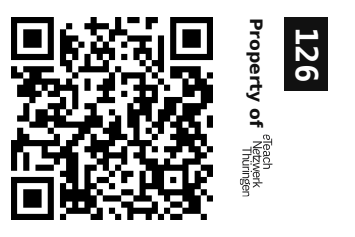 Label sticker 30 × 20 mm for UID 126