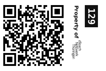 Label sticker 30 × 20 mm for UID 129
