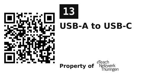 Label sticker 45.7 × 21.2 mm for UID 13
