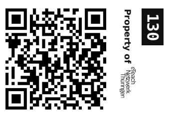 Label sticker 30 × 20 mm for UID 130