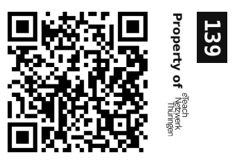 Label sticker 30 × 20 mm for UID 139