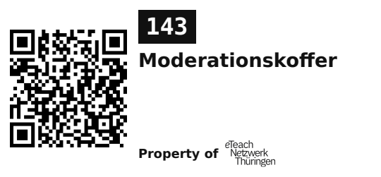 Label sticker 45.7 × 21.2 mm for UID 143