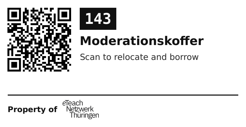 Label sticker 70 × 36 mm for UID 143