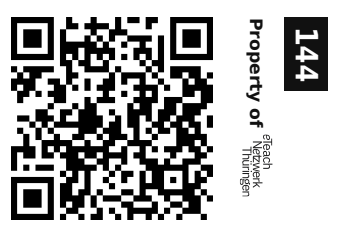 Label sticker 30 × 20 mm for UID 144