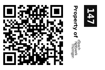 Label sticker 30 × 20 mm for UID 147