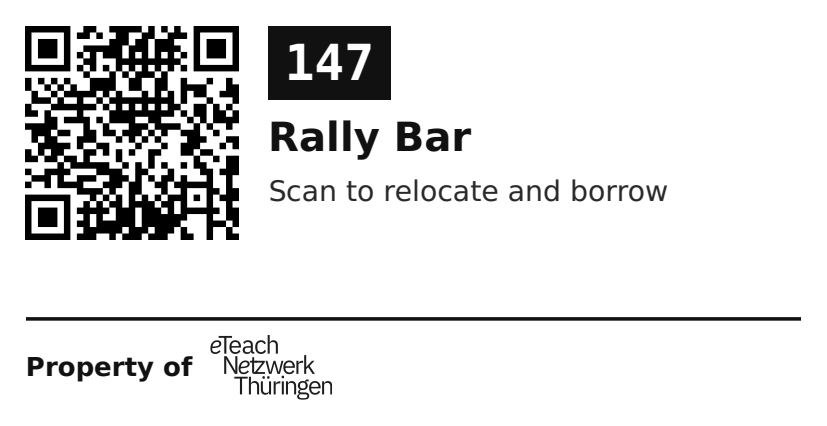 Label sticker 70 × 36 mm for UID 147