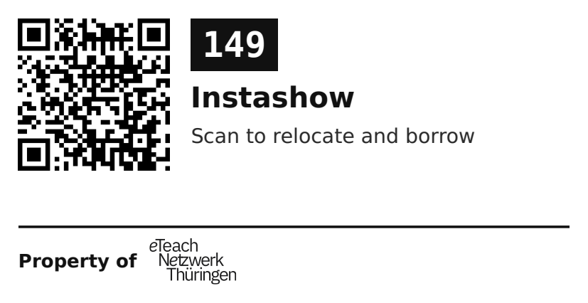Label sticker 70 × 36 mm for UID 149