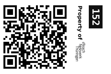 Label sticker 30 × 20 mm for UID 152