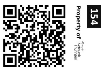Label sticker 30 × 20 mm for UID 154