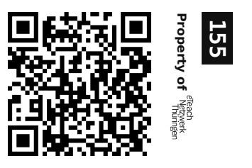 Label sticker 30 × 20 mm for UID 155