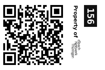 Label sticker 30 × 20 mm for UID 156