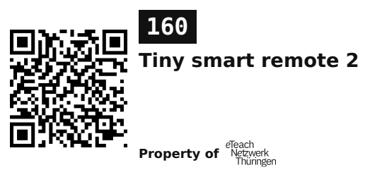 Label sticker 45.7 × 21.2 mm for UID 160