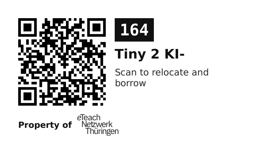 Label sticker 70 × 42.3 mm for UID 164