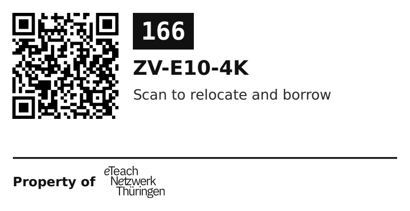 Label sticker 70 × 36 mm for UID 166
