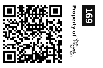 Label sticker 30 × 20 mm for UID 169