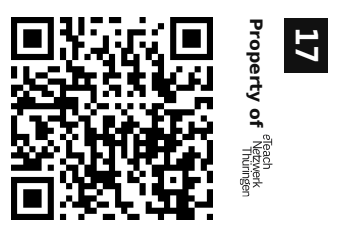 Label sticker 30 × 20 mm for UID 17