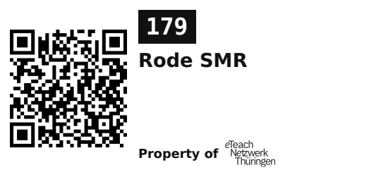 Label sticker 45.7 × 21.2 mm for UID 179