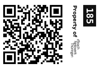 Label sticker 30 × 20 mm for UID 185