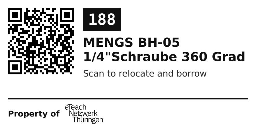 Label sticker 70 × 36 mm for UID 188