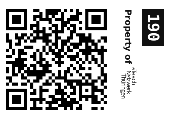 Label sticker 30 × 20 mm for UID 190