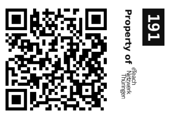 Label sticker 30 × 20 mm for UID 191
