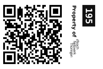 Label sticker 30 × 20 mm for UID 195