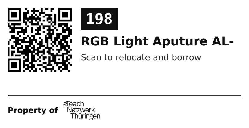 Label sticker 70 × 36 mm for UID 198