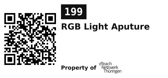 Label sticker 45.7 × 21.2 mm for UID 199
