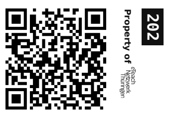 Label sticker 30 × 20 mm for UID 202