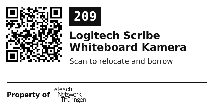 Label sticker 70 × 36 mm for UID 209