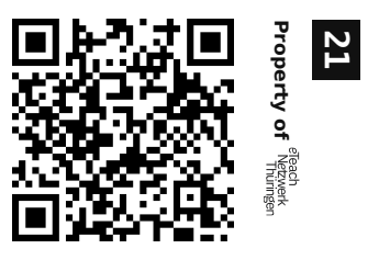 Label sticker 30 × 20 mm for UID 21