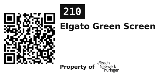 Label sticker 45.7 × 21.2 mm for UID 210