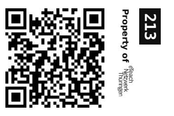 Label sticker 30 × 20 mm for UID 213