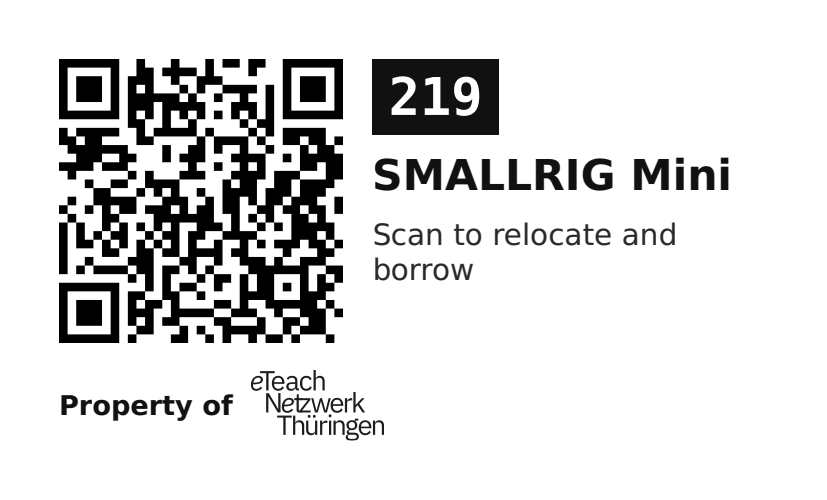 Label sticker 70 × 42.3 mm for UID 219
