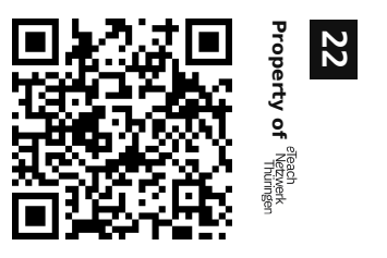 Label sticker 30 × 20 mm for UID 22