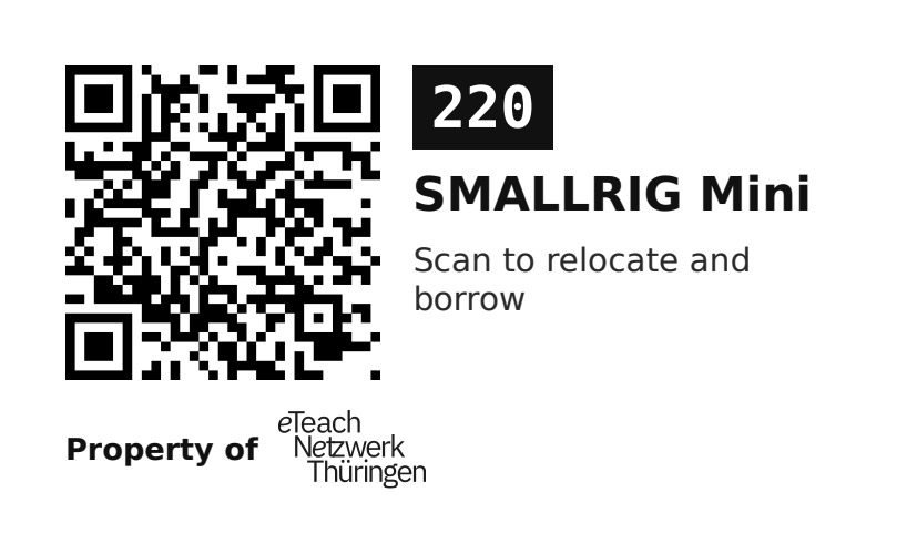 Label sticker 70 × 42.3 mm for UID 220