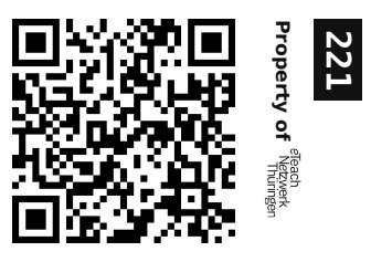 Label sticker 30 × 20 mm for UID 221