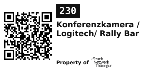 Label sticker 45.7 × 21.2 mm for UID 230