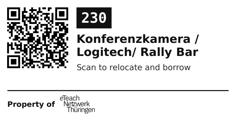 Label sticker 70 × 36 mm for UID 230