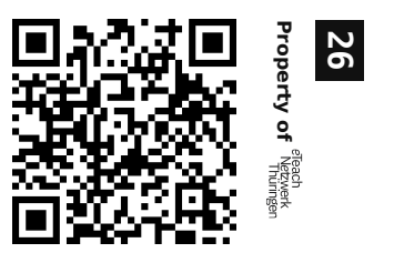 Label sticker 30 × 20 mm for UID 26