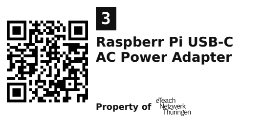 Label sticker 45.7 × 21.2 mm for UID 3