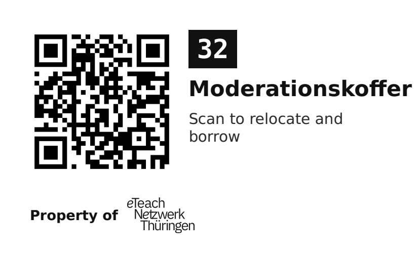 Label sticker 70 × 42.3 mm for UID 32
