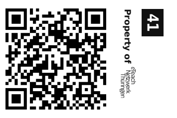 Label sticker 30 × 20 mm for UID 41
